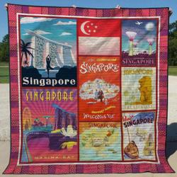Singapore Bi290617B Tbg Quilt Blanket and Home Decor