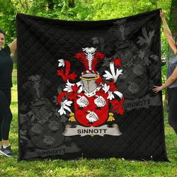 Sinnott Or Synnott Ireland Irish Family Crest JFJ12651 3D Customized Quilt 2707 and Home Decor
