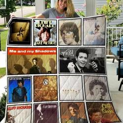 Sir Cliff Richard Quilt Blanket M150614  Quilt and Home Decor