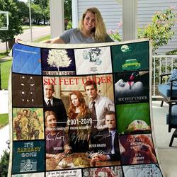 Six Feet Under Quilt Blanket 01 and Home Decor