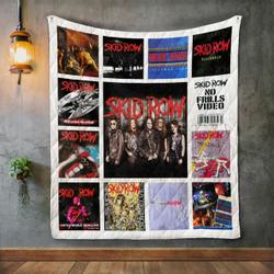Skid Row Album Covers Quilt Blanket and Home Decor