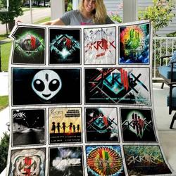 Skrillex Quilt Blanket  Limited Quilt Blanket and Home Decor