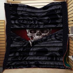 Skull C2 3D Customized Quilt and Home Decor