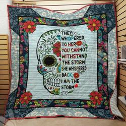 Skull Ee Quilt Inkpdc and Home Decor