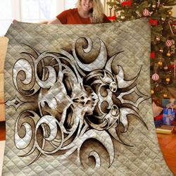 Skull JFJ12716 3D Customized Quilt 2707 and Home Decor