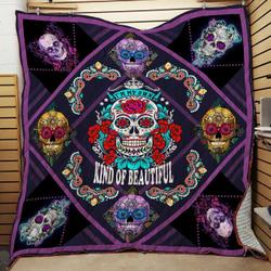 Skull JFJ12759 3D Customized Quilt 2707 and Home Decor