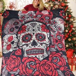 Skull JFJ12800 3D Customized Quilt 2707 and Home Decor