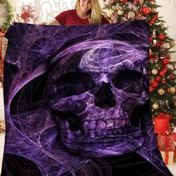 Skull JFJ12801 3D Customized Quilt 2707 and Home Decor