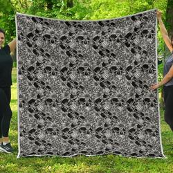 Skull Tattoo K8KV1 3D Customized Quilt and Home Decor