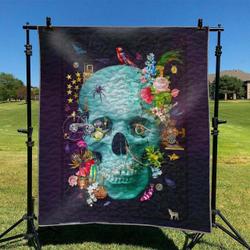 Skull Td2809805 Quilt Blanket and Home Decor