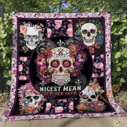 Skull Ver3 Blanket TH1507 Quilt and Home Decor