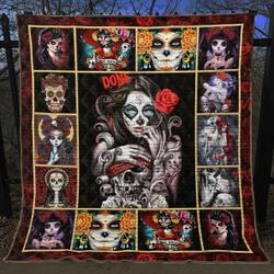 Skull Ye 3D Personalized Customized Quilt Blanket 786 and Home Decor