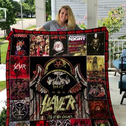 Slayer Albums Cover Poster Quilt and Home Decor