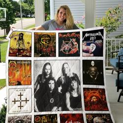 Slayer Albums Quilt Blanket For Fans Ver 13 and Home Decor