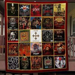 Slayer Quilt Blanket Hvt230513  Quilt and Home Decor