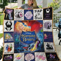 Sleeping Beauty Quilt Blanket  Limited Quilt Blanket and Home Decor