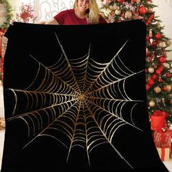Sleepwish Halloween Spider Web JFJ12819 3D Customized Quilt 2707 and Home Decor