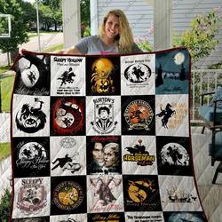 Sleepy Hollow Quilt Blanket Ver25 and Home Decor