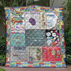 Slinging Pills To Pay The Bills Quilt Blanket Ll and Home Decor
