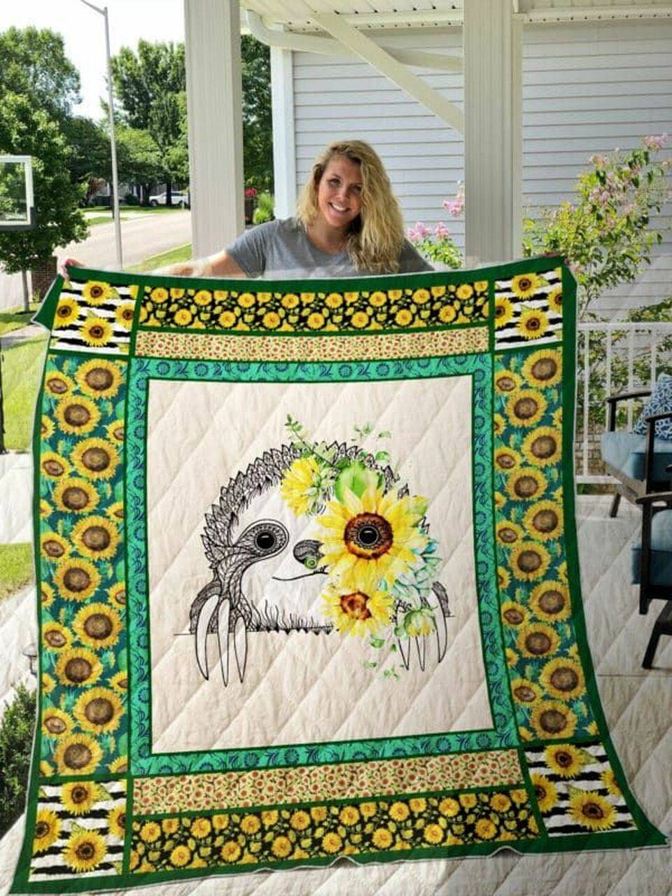 Sloth Last Friday Night Quilt Blanket Dhc020120371Td and Home Decor