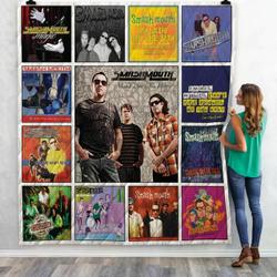 Smash Mouth Singles Quilt Blanket 02 and Home Decor