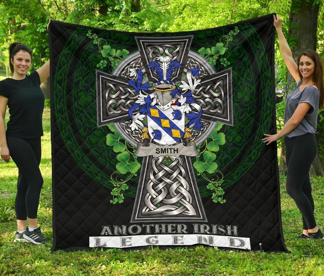 Smith Or Smyth Ireland Irish Legend JFJ12878 3D Customized Quilt 2707 and Home Decor