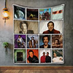 Smokey Robinson Album Covers Quilt Blanket and Home Decor
