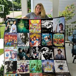 Snoop Dogg Albums Quilt Blanket For Fans Ver 25 and Home Decor