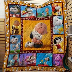 Snoopy 13 Quilt Blanket and Home Decor