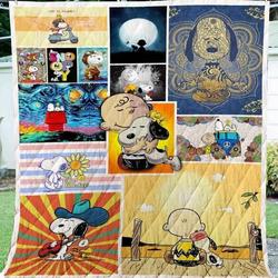 Snoopy 3D Blanket Th0607 Quilt and Home Decor