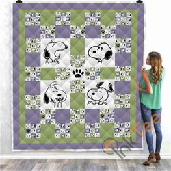 Snoopy Blanket N2906 Quilt and Home Decor