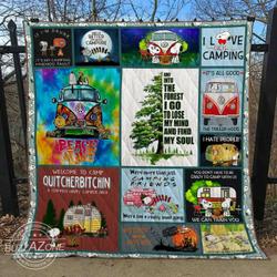 Snoopy Camping Collection Bt Quilt and Home Decor