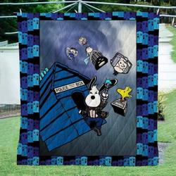 Snoopy House V2 Blanket Th0607 Quilt and Home Decor