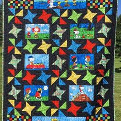 Snoopy Life Quilt Blanket Lv01  Quilt and Home Decor