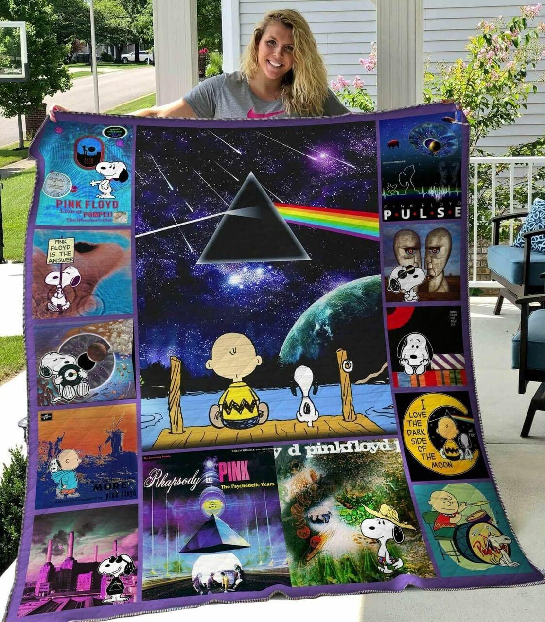 Snoopy Ver2 Quilt Blanket Th2506 and Home Decor