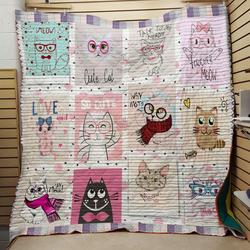 So Cute Cat Quilt and Home Decor