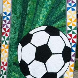 Soccer Cla190690 Quilt Blanket and Home Decor