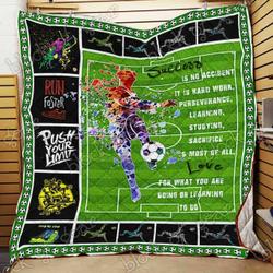 Soccer Hur Quilt Bevric and Home Decor