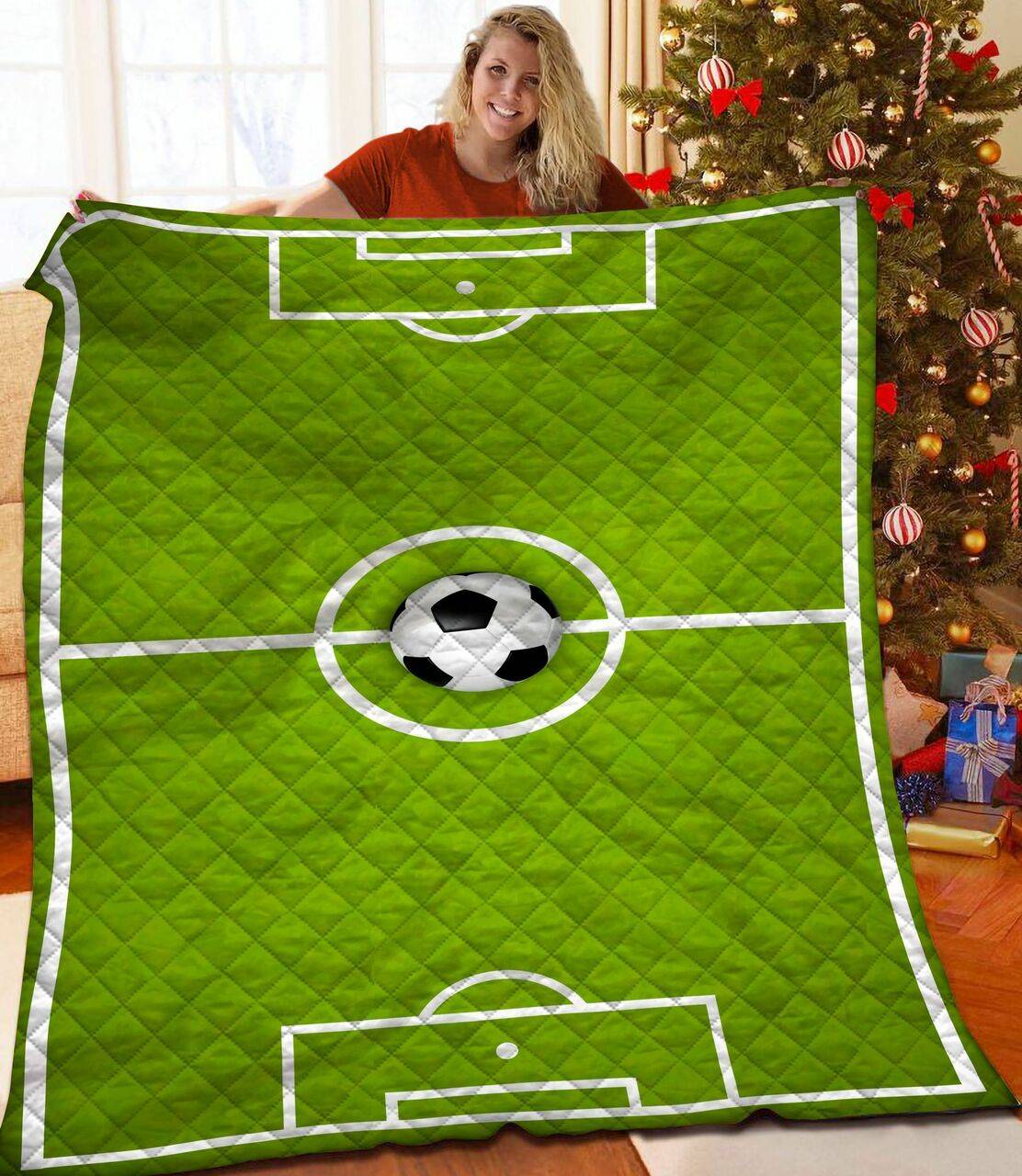 Soccer JFJ12933 3D Customized Quilt 2707 and Home Decor
