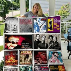 Social Distortion 3D Personalized Customized Quilt Blanket 30 and Home Decor