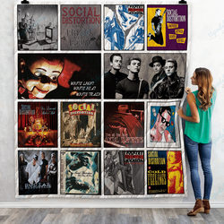 Social Distortion Albums Quilt Blanket 02 and Home Decor