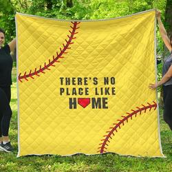 Softball Hur Quilt Cysise and Home Decor