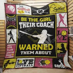 Softball Quilt Blanket Dhc03021050Td and Home Decor