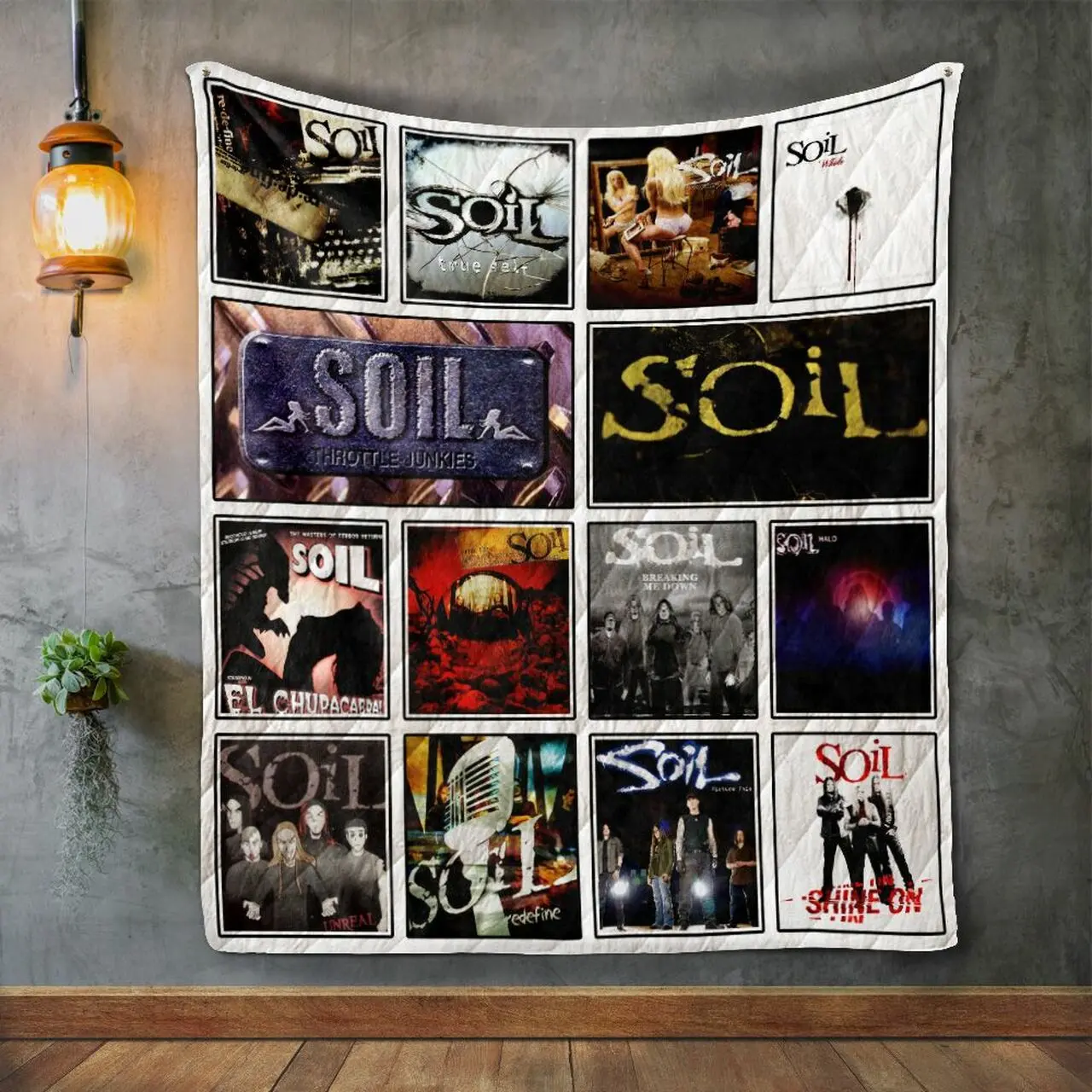 Soil Album Covers Quilt Blanket and Home Decor
