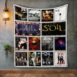 Soil Album Covers Quilt Blanket and Home Decor