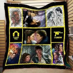 Solo Leia For Fans Star Wars Blanket Th0907 Quilt and Home Decor