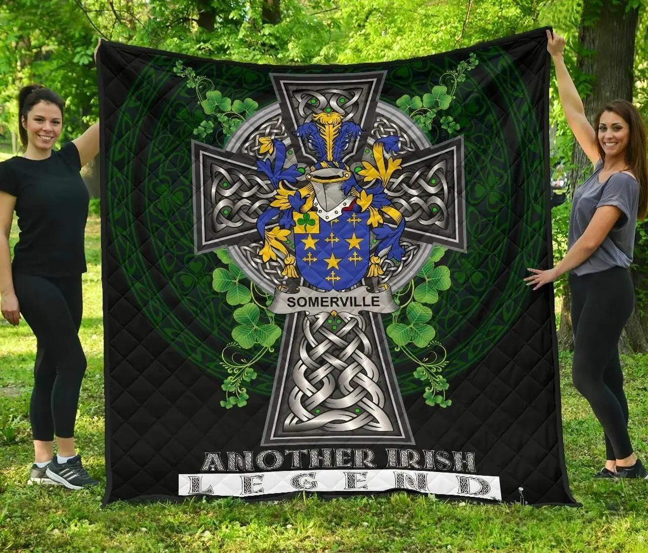 Somerville Ireland Irish Legend JFJ12986 3D Customized Quilt 2707 and Home Decor