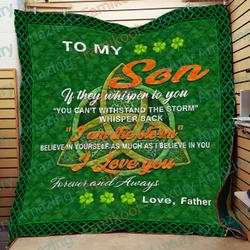 Son - Father Quilt and Home Decor