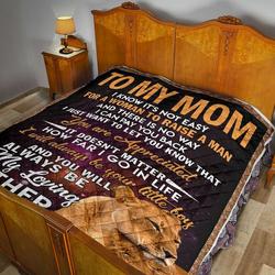 Son To Mom Quilt Lpi and Home Decor