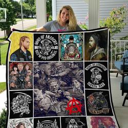 Sons Of Anarchy Quilt Blanket and Home Decor